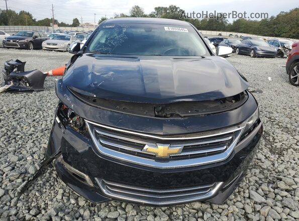 2G1105S37L9100205 2020 CHEVROLET IMPALA Black Вид спереду