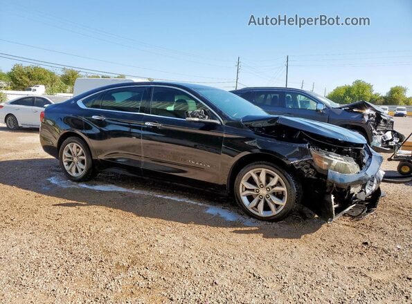 2G1105S3XJ9110286 2018 CHEVROLET IMPALA Черный Передняя правая четверть