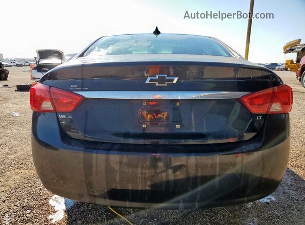 2G1105S3XJ9110286 2018 CHEVROLET IMPALA Черный Вид сзади