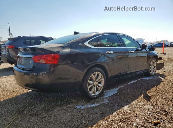 2G1105S3XJ9110286 2018 CHEVROLET IMPALA Черный Задняя правая четверть