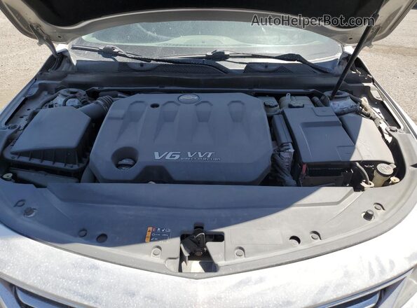 2G1145S39G9103861 2016 CHEVROLET IMPALA Серебряный Вид задней части салона