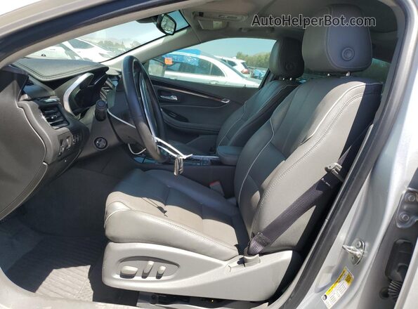 2G1145S39G9103861 2016 CHEVROLET IMPALA Серебряный Вид салона спереди