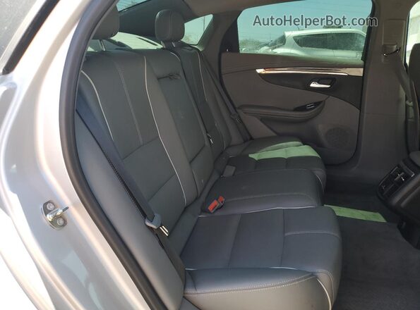 2G1145S39G9103861 2016 CHEVROLET IMPALA Серебряный Вид задних сидений