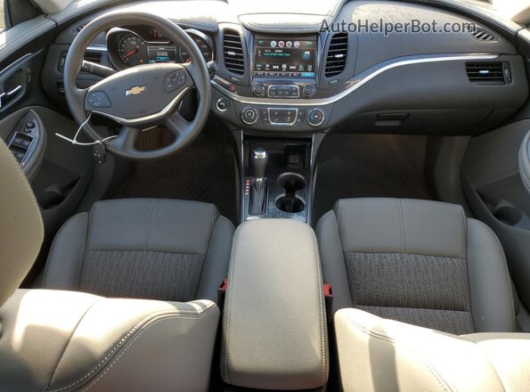 2G11X5S35J9172013 2018 CHEVROLET IMPALA Charcoal 