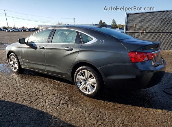 2G11X5S35J9172013 2018 CHEVROLET IMPALA Charcoal 