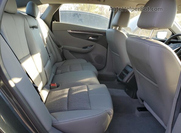 2G11X5S35J9172013 2018 CHEVROLET IMPALA Charcoal 