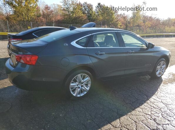 2G11X5S35J9172013 2018 CHEVROLET IMPALA Charcoal 