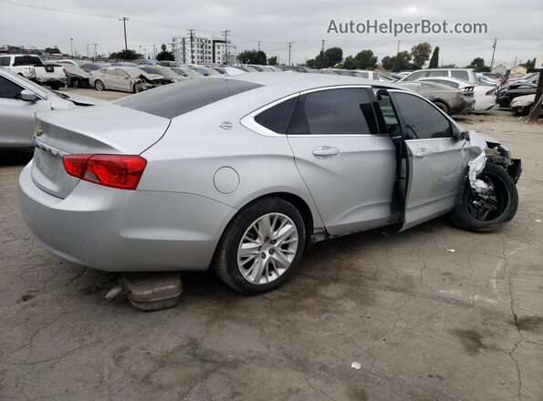 2G11X5S36K9109410 2019 CHEVROLET IMPALA Silver Հետևի աջ
