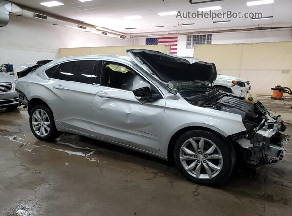2G11Z5S35L9104467 2020 CHEVROLET IMPALA Серебряный Передняя правая четверть