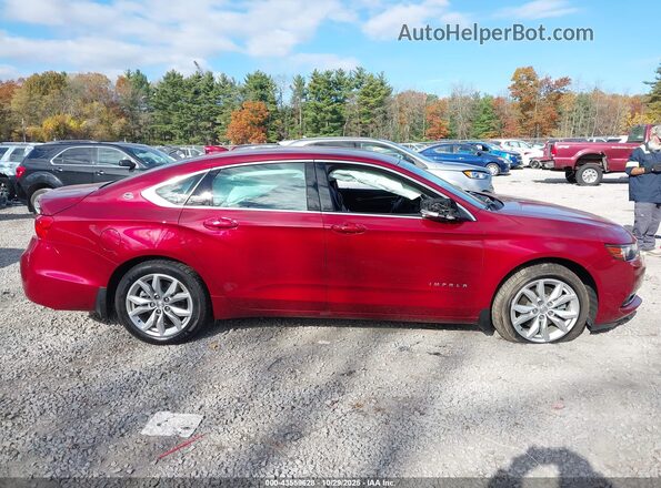 2G11Z5S39L9101958 2020 CHEVROLET IMPALA Red Սարքավորումների վահանակի տեսք