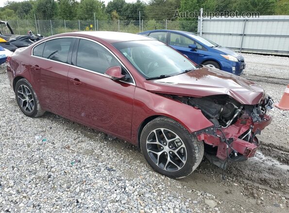 2G4GL5EX2H9179518 2017 BUICK REGAL Red 