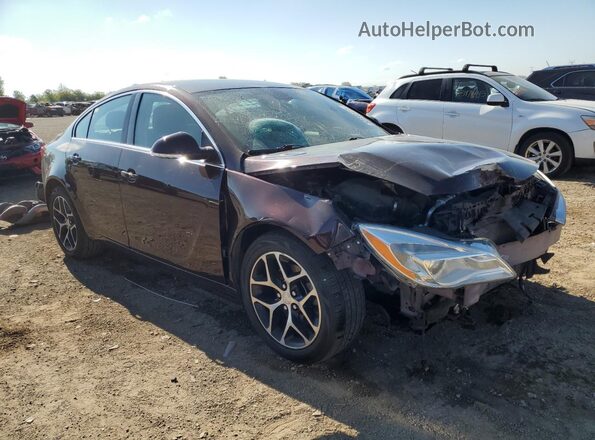2G4GL5EX4H9113181 2017 BUICK REGAL Maroon 