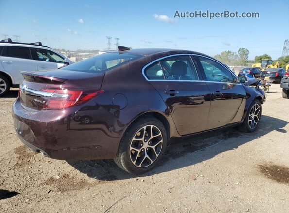 2G4GL5EX4H9113181 2017 BUICK REGAL Maroon 