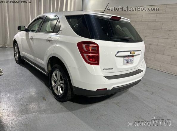 2GNALBEKXH1586067 2017 CHEVROLET EQUINOX  Вид задніх сидінь