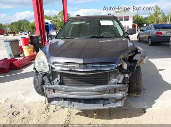 2GNALCEK5G6310614 2016 CHEVROLET EQUINOX Black Widok z przodu