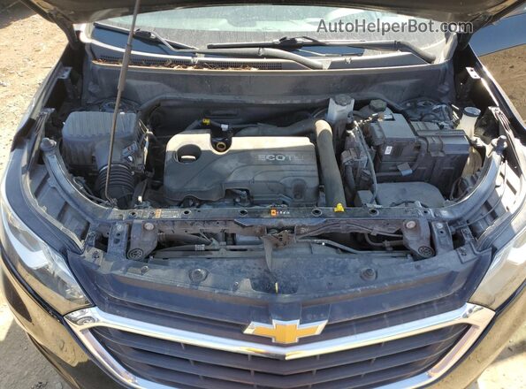 2GNAXHEV7L6151388 2020 CHEVROLET EQUINOX Черный Вид подкапотного пространства
