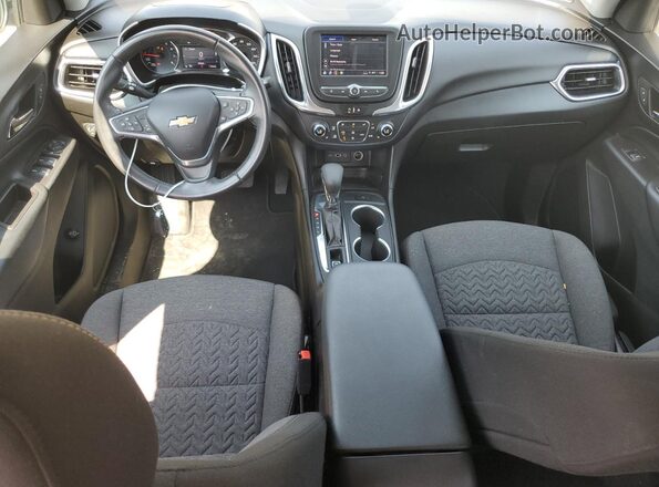 2GNAXJEV9N6137096 2022 CHEVROLET EQUINOX Серебряный Вид панели приборов