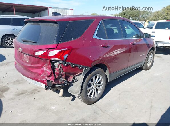 2GNAXKEV2L6232456 2020 CHEVROLET EQUINOX Red უკანა მარჯვენა