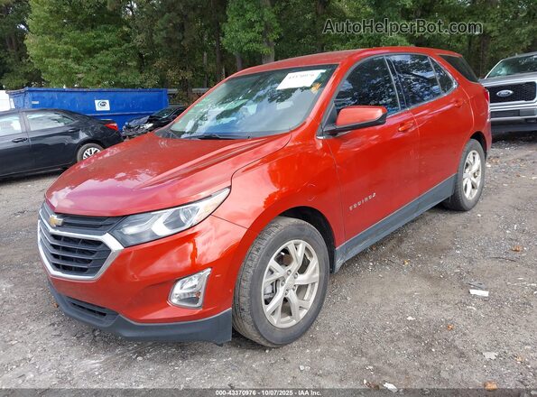 2GNAXKEV3L6190993 2020 CHEVROLET EQUINOX Orange Vista tres cuartos delantera izquierda