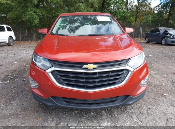 2GNAXKEV3L6190993 2020 CHEVROLET EQUINOX Orange Vista del cuadro de instrumentos