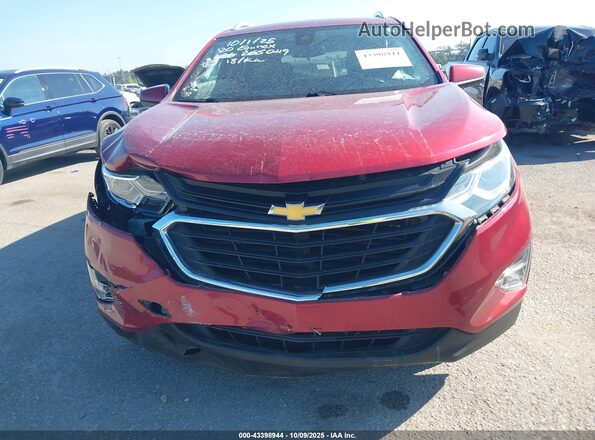 2GNAXLEX1L6265049 2020 CHEVROLET EQUINOX Red ხელსაწყოთა პანელის ხედი