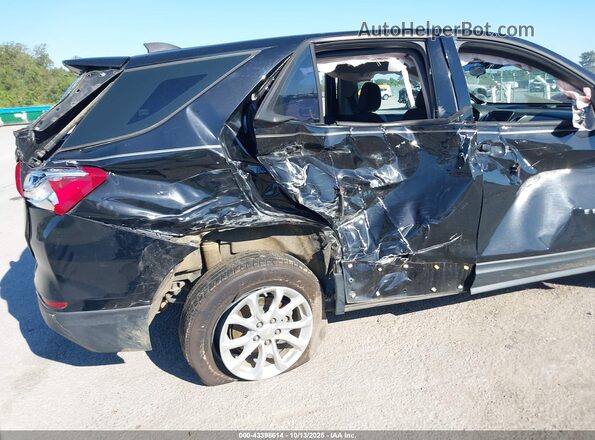 2GNAXSEV1K6151303 2019 CHEVROLET EQUINOX Black Вид спереду