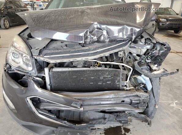 2GNFLFEK1G6117965 2016 CHEVROLET EQUINOX Charcoal Widok wnętrza z tyłu