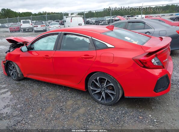2HGFC1E57KH705311 2019 HONDA CIVIC SI Red 