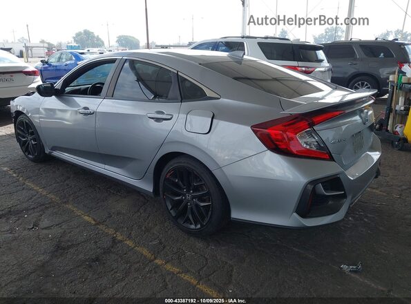 2HGFC1E59LH701083 2020 HONDA CIVIC Silver Tył lewy