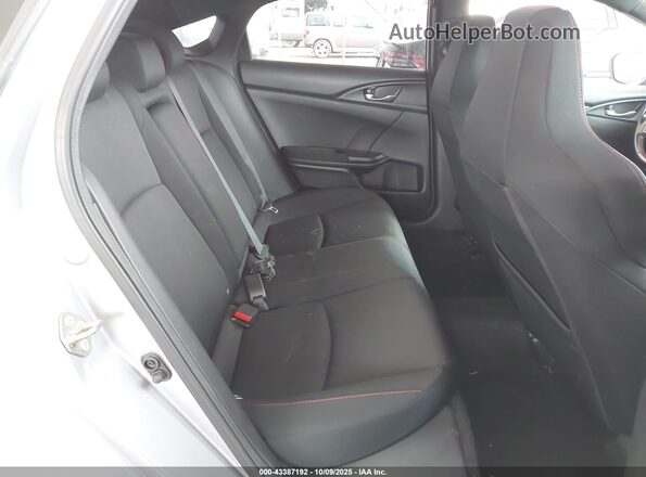 2HGFC1E59LH701083 2020 HONDA CIVIC Silver Widok naklejki z numerem VIN