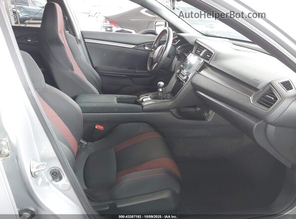 2HGFC1E59LH701083 2020 HONDA CIVIC Silver Widok wnętrza z przodu