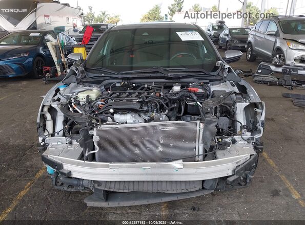 2HGFC1E59LH701083 2020 HONDA CIVIC Silver Widok wnętrza z tyłu