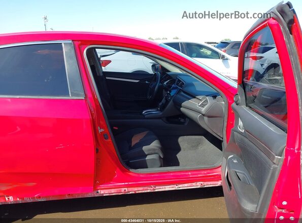 2HGFC1F31LH682168 2020 HONDA CIVIC Red Вид салону спереду