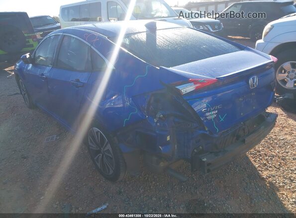 2HGFC1F35HH636818 2017 HONDA CIVIC Blue Задня ліва чверть
