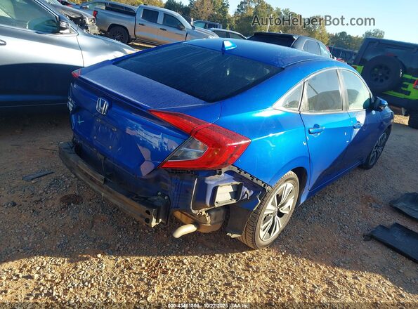 2HGFC1F35HH636818 2017 HONDA CIVIC Blue Задня права чверть