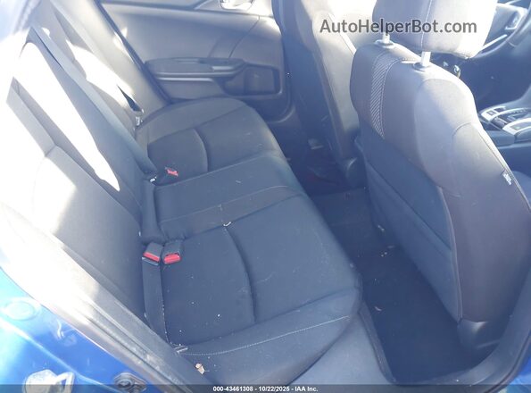 2HGFC1F35HH636818 2017 HONDA CIVIC Blue Вид наклейки з VIN-кодом