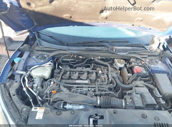2HGFC1F35HH636818 2017 HONDA CIVIC Blue Вид ззаду