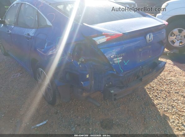 2HGFC1F35HH636818 2017 HONDA CIVIC Blue Вид спереду