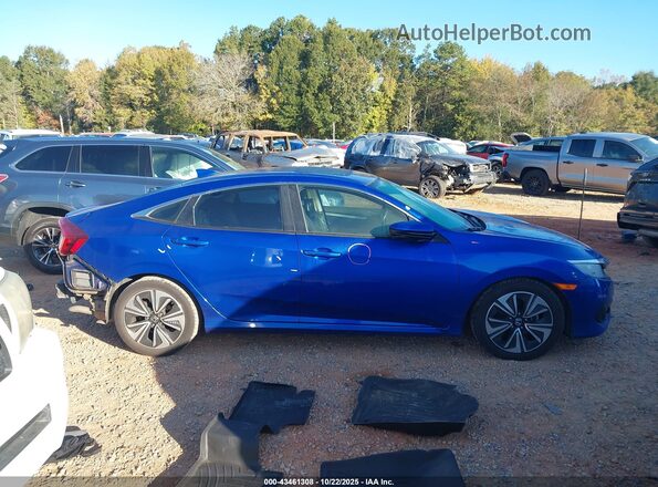 2HGFC1F35HH636818 2017 HONDA CIVIC Blue Панорамний вид салону 360°