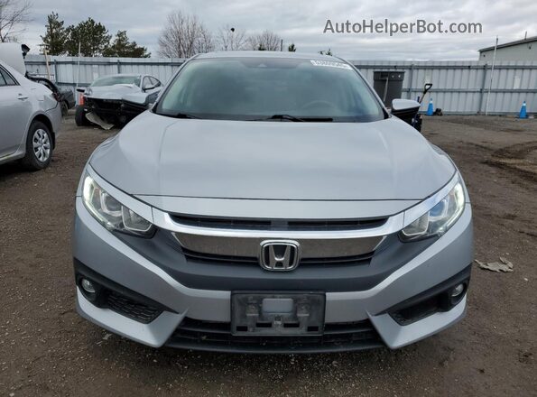 2HGFC1F4XGH107596 2016 HONDA CIVIC Silver Widok z przodu