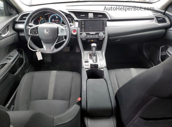 2HGFC1F4XGH107596 2016 HONDA CIVIC Silver Widok deski rozdzielczej