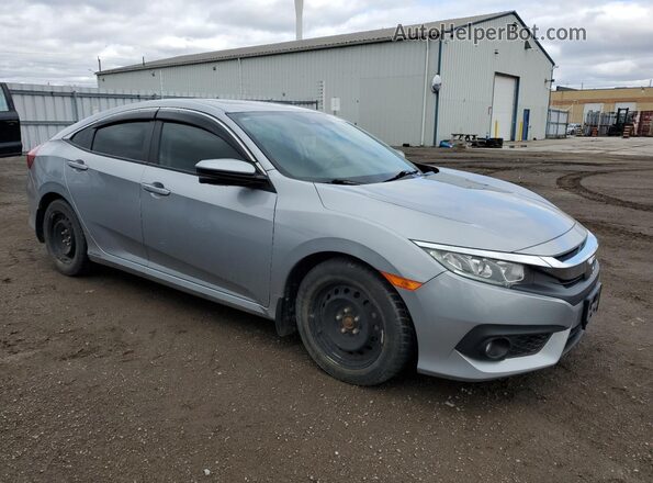 2HGFC1F4XGH107596 2016 HONDA CIVIC Silver Przód prawy