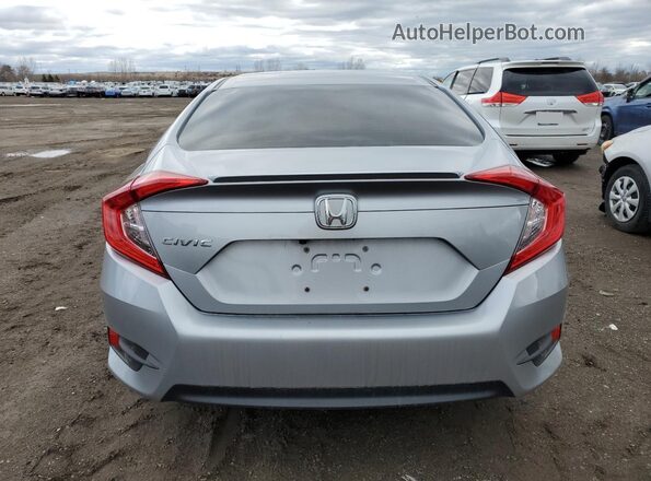 2HGFC1F4XGH107596 2016 HONDA CIVIC Silver Widok z tyłu