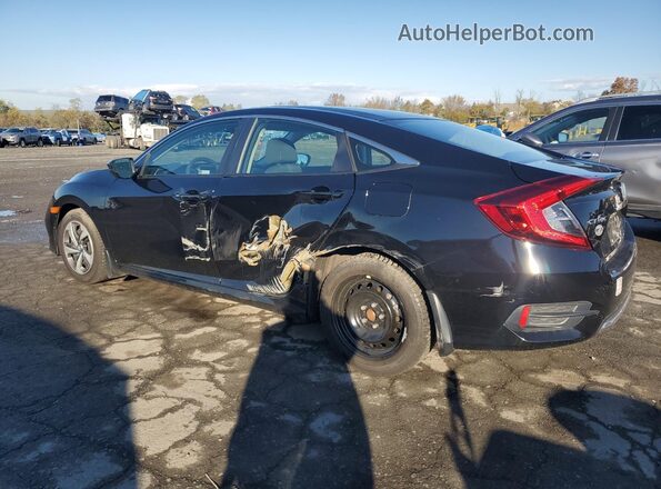 2HGFC2E6XLH501893 2020 HONDA CIVIC Черный Задняя левая четверть