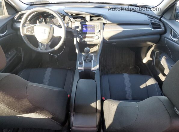 2HGFC2E6XLH501893 2020 HONDA CIVIC Черный Вид панели приборов