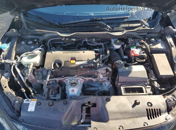 2HGFC2E6XLH501893 2020 HONDA CIVIC Черный Вид задней части салона