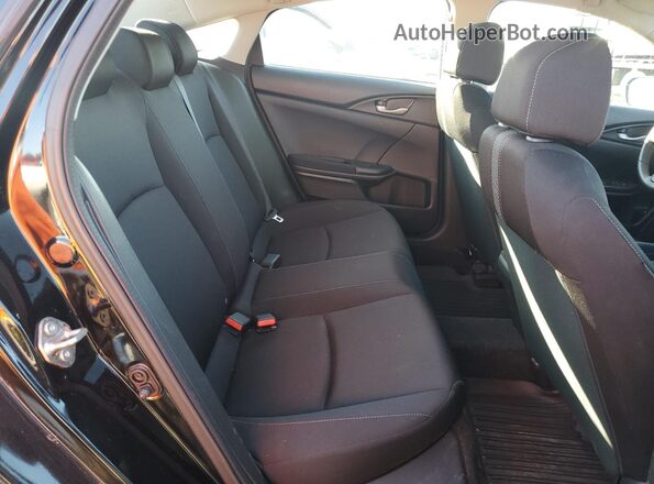 2HGFC2E6XLH501893 2020 HONDA CIVIC Черный Вид задних сидений