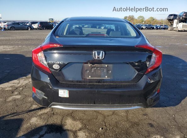 2HGFC2E6XLH501893 2020 HONDA CIVIC Черный Вид сзади