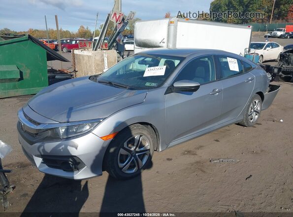 2HGFC2F56JH503370 2018 HONDA CIVIC Silver Przód lewy