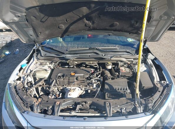 2HGFC2F56JH503370 2018 HONDA CIVIC Silver Widok z tyłu